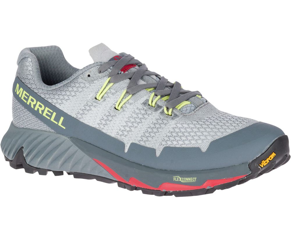 Buty Sportowe Merrell Męskie Szare - Agility Peak Flex 3 - 731029-COV